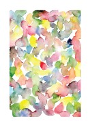 Colorful Abstract Watercolor Art | Erstellen Sie Ihr eigenes Plakat