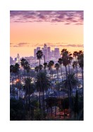 Los Angeles Skyline At Sunset | Erstellen Sie Ihr eigenes Plakat