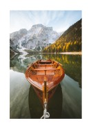 Rowing Boat In Lake | Erstellen Sie Ihr eigenes Plakat