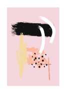 Pink Abstract Artwork | Erstellen Sie Ihr eigenes Plakat