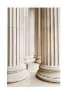 Row Of Marble Columns | Erstellen Sie Ihr eigenes Plakat